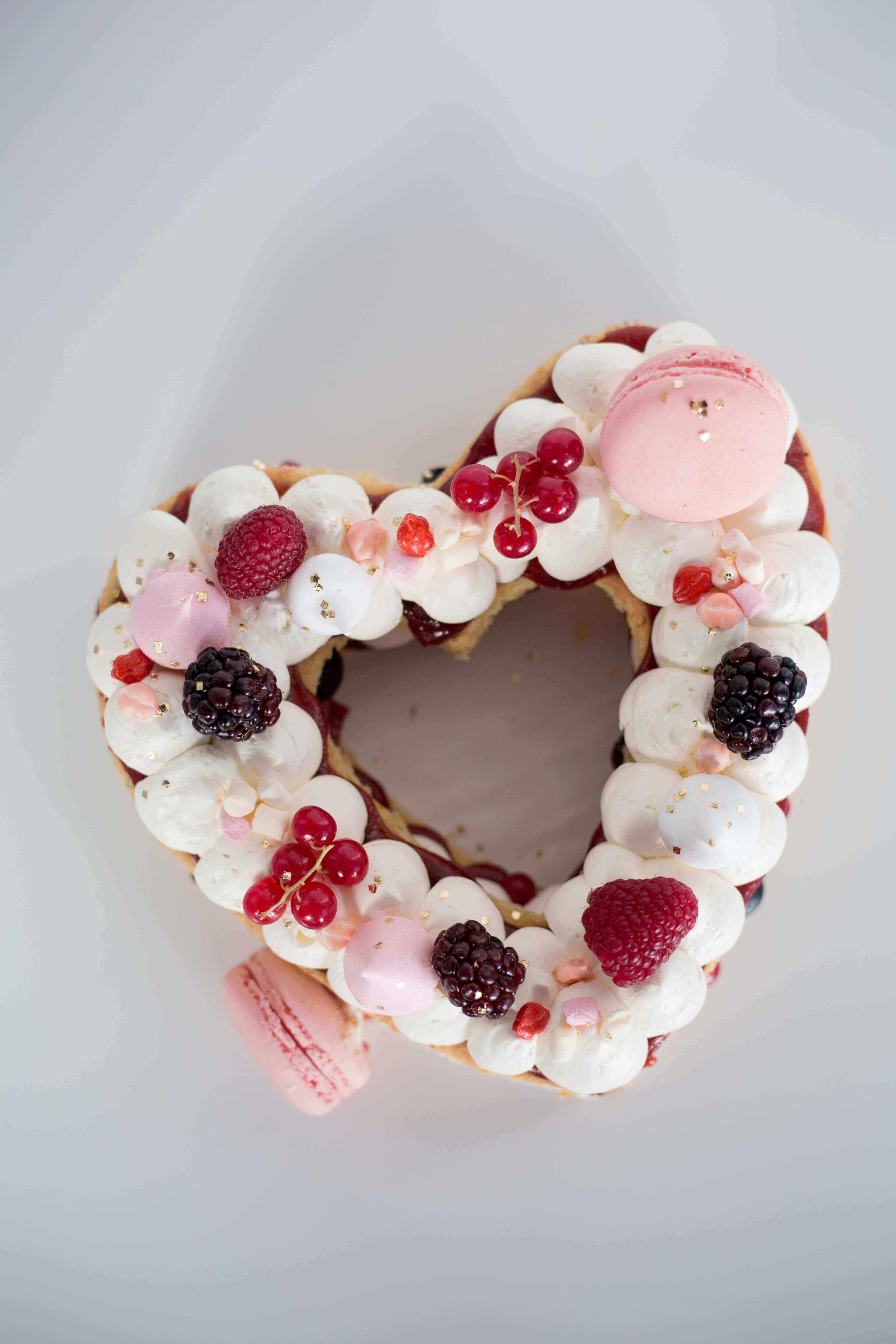 Tarta Bihotza de frutas del bosque Martina Zuricalday Bilbao